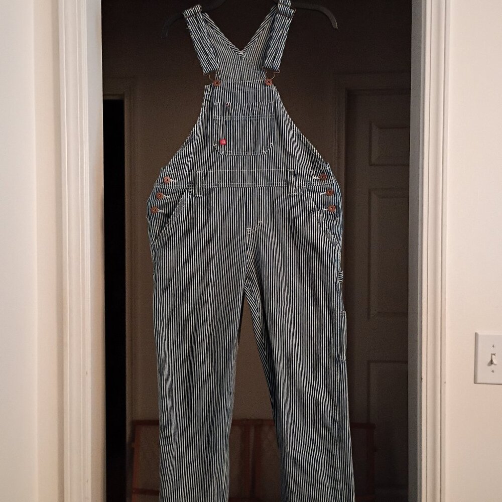 Dickies Striped Overalls